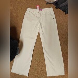 Edikted white jeans